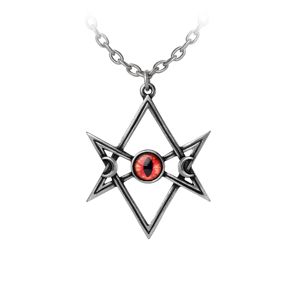 Alchemy Gothic Unicursal Hex Pendant (P947)