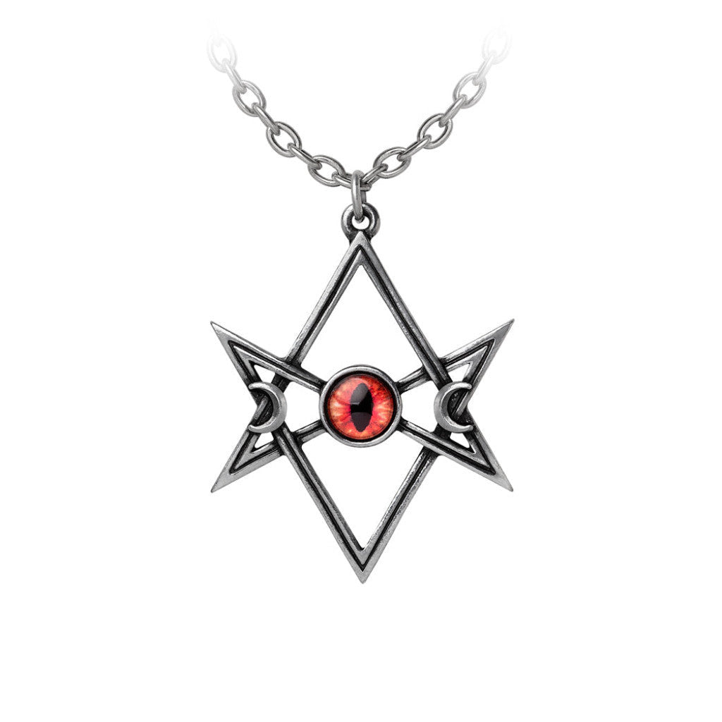 Alchemy Gothic Unicursal Hex Pendant (P947)