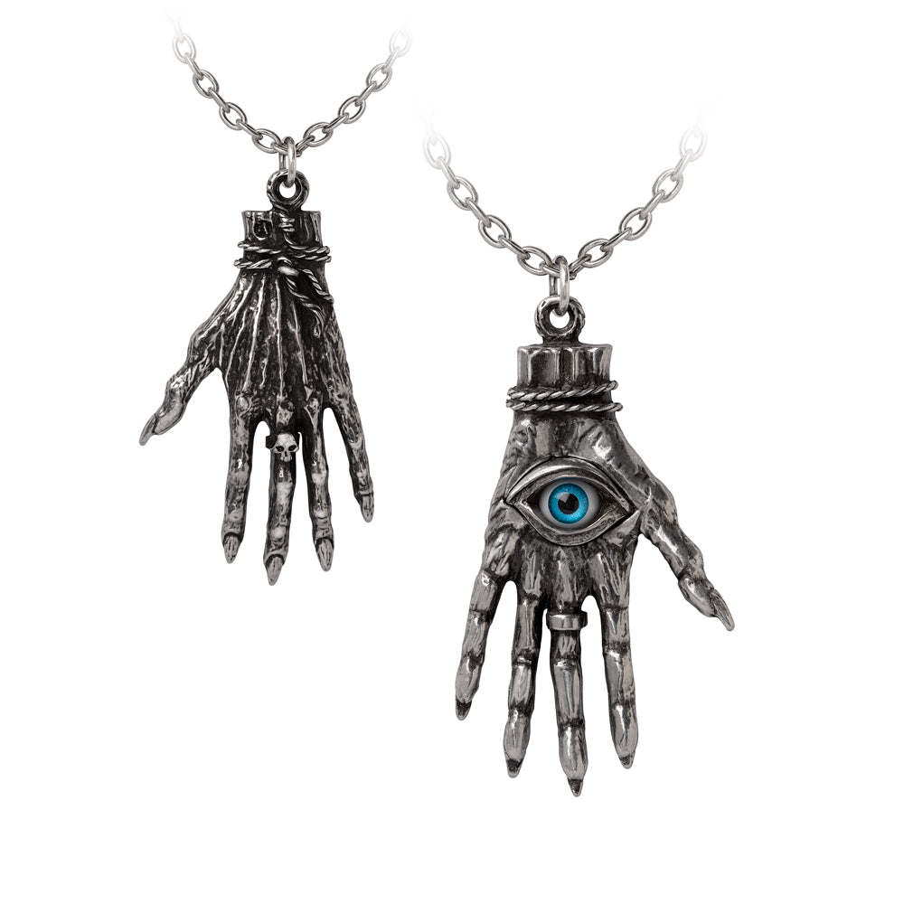 Alchemy Gothic Hand of Glory Pendant (P953)