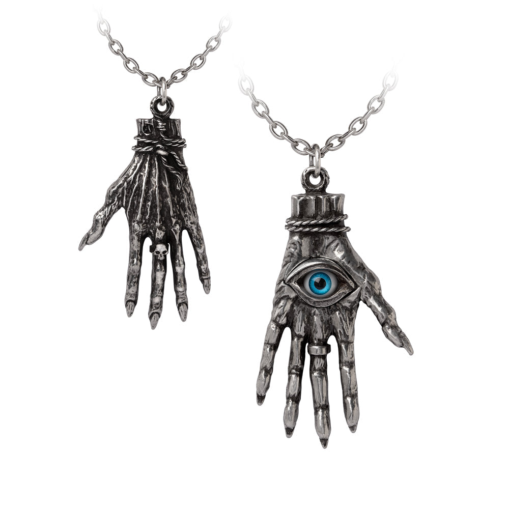 Alchemy Gothic Hand of Glory Pendant (P953)