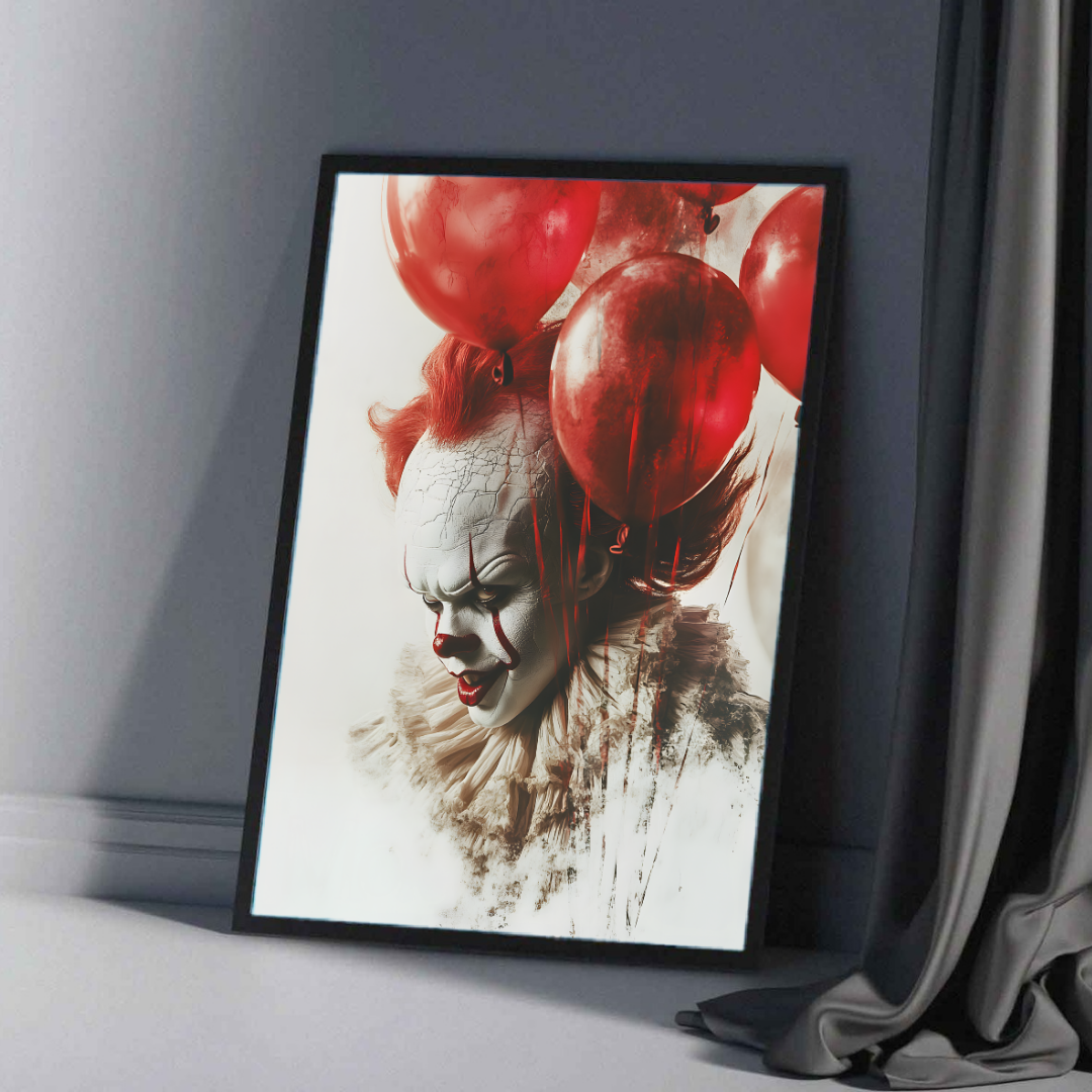Pennywise, IT - Horror Icons Wall Art Digital Print