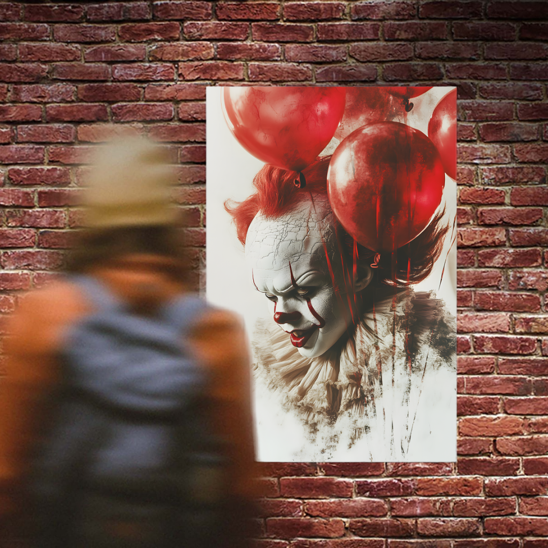Pennywise, IT - Horror Icons Wall Art Digital Print