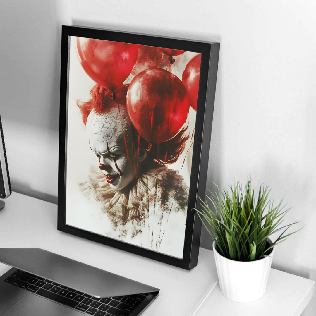 Pennywise, IT - Horror Icons Wall Art Digital Print