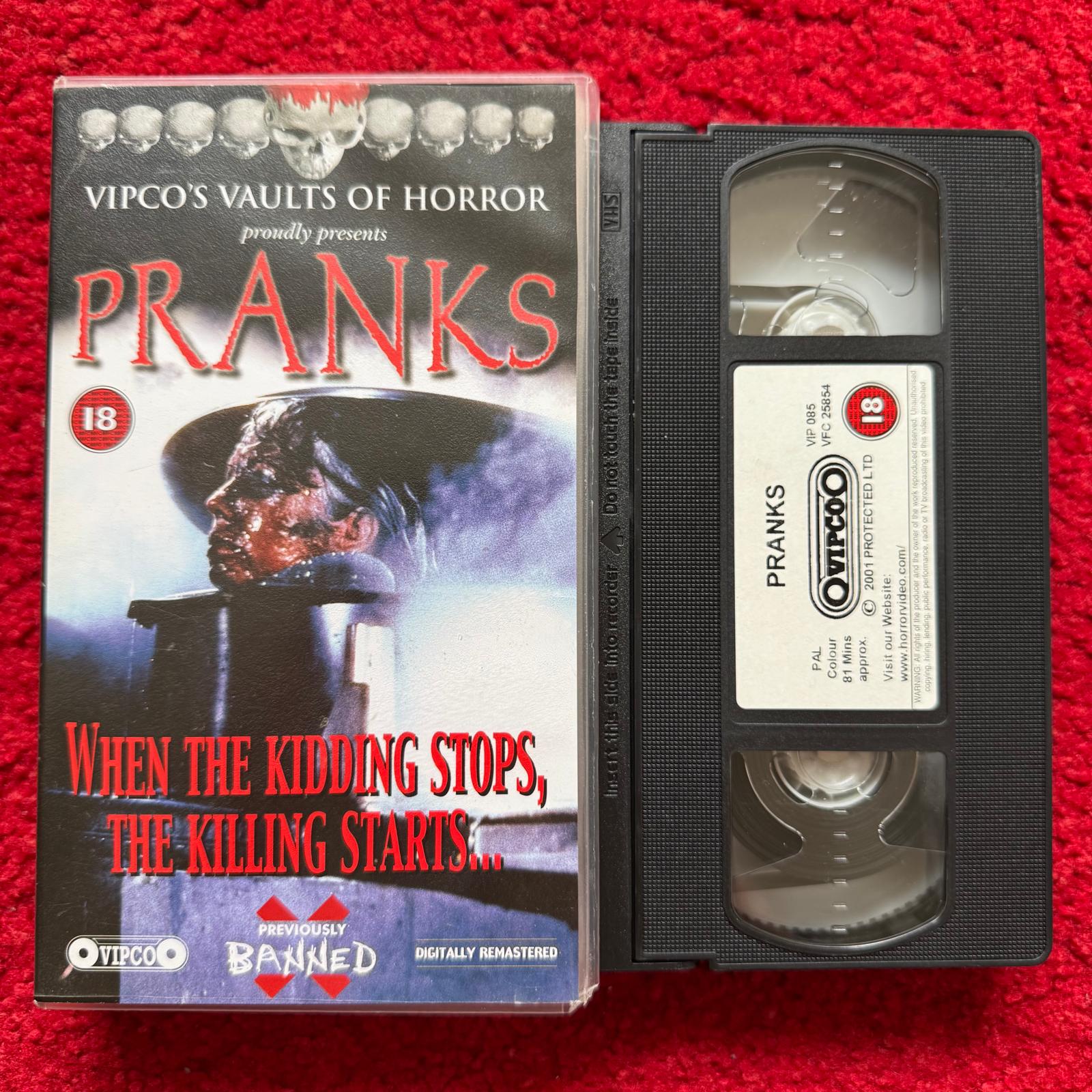 Pranks VHS Video (1982) VIP085
