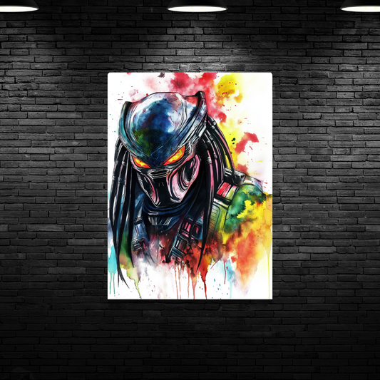 Predator - Horror Icons Wall Art Digital Print