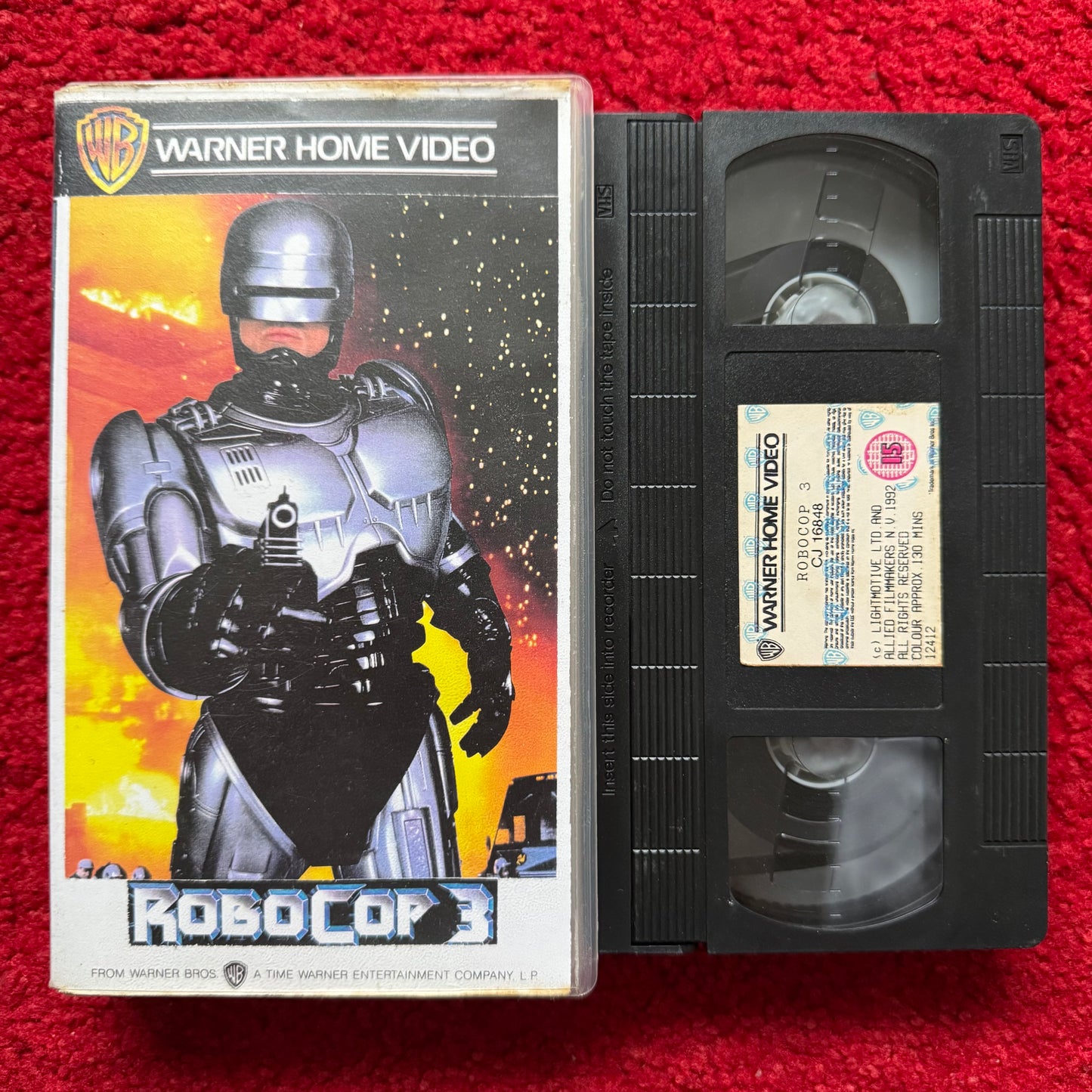 RoboCop 3 VHS Video (1993) WES01031