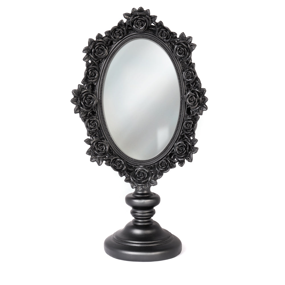 Alchemy Gothic Black Rose Dressing Table Mirror (SA20)