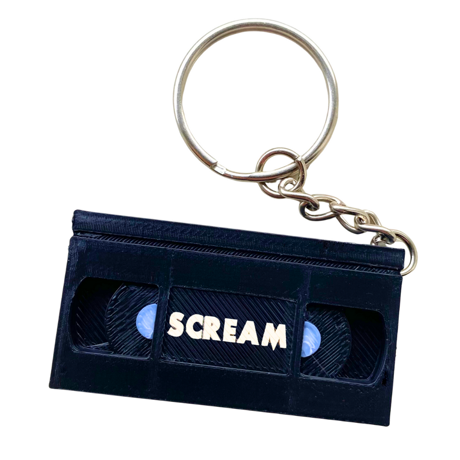 Scream Mini Horror VHS Keyring