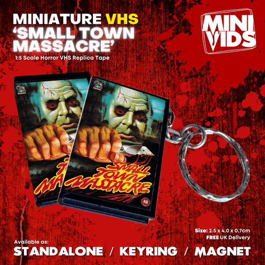 Small Town Massacre 'MiniVids' Miniature Horror VHS
