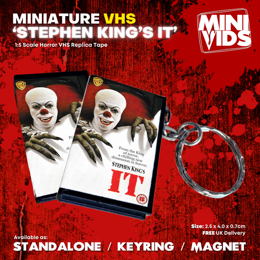 Stephen King's IT 'MiniVids' Miniature Horror VHS