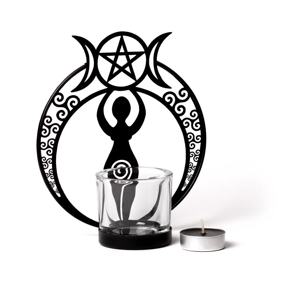 Alchemy Gothic Danu Goddess T-Light Holder (TLH6)