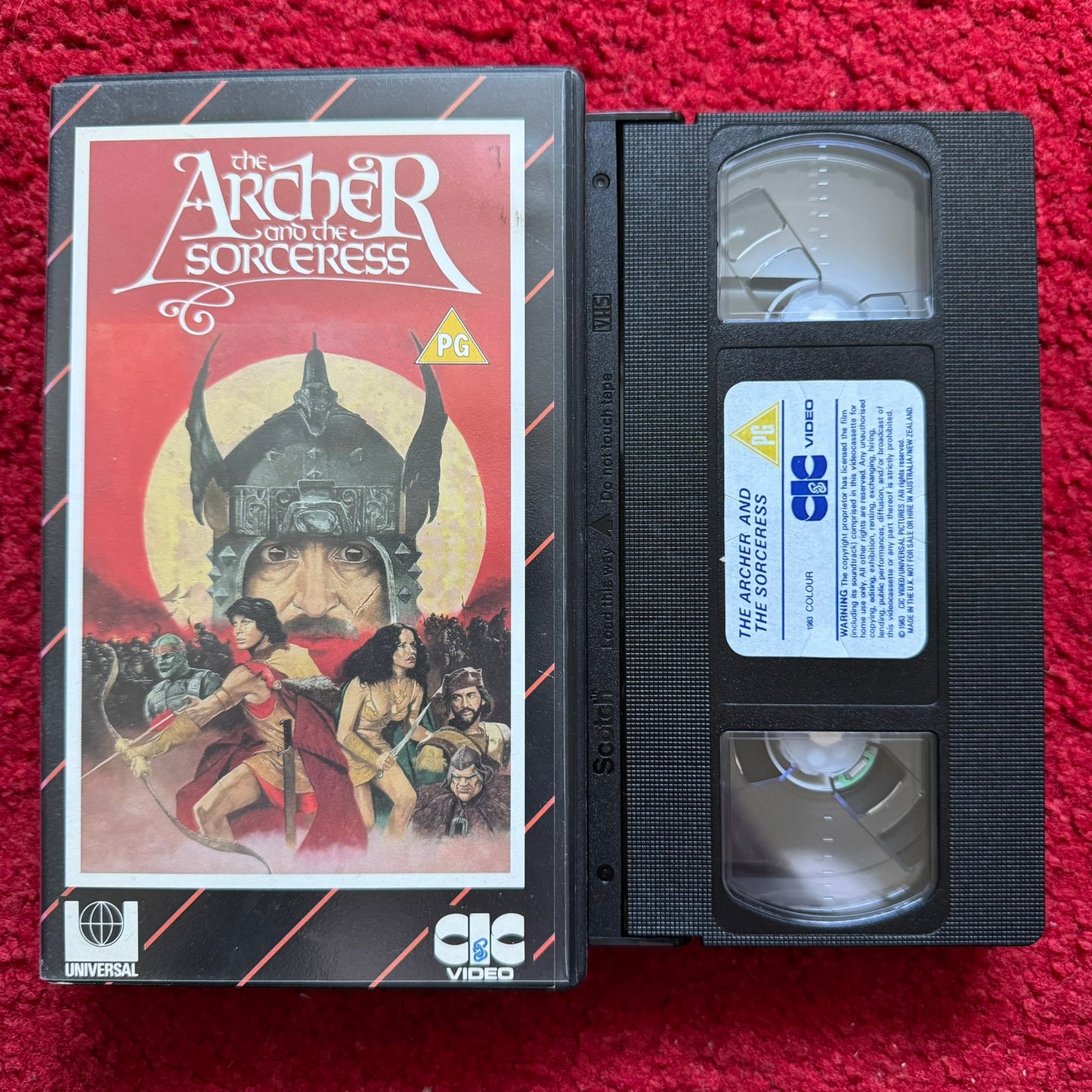 The Archer and the Sorceress VHS Video (1981) VHR1045