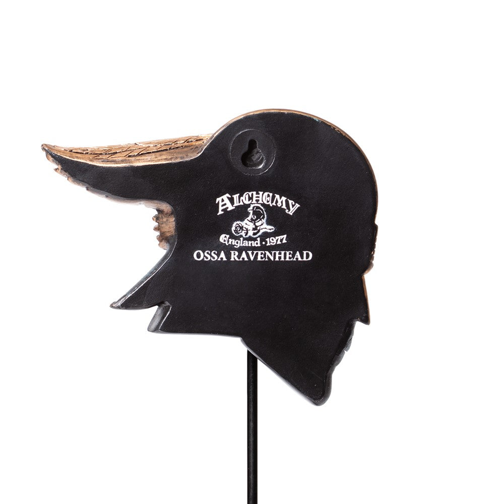 Alchemy Gothic Ossa Ravenhead Ornament & Wall Decoration (V126)
