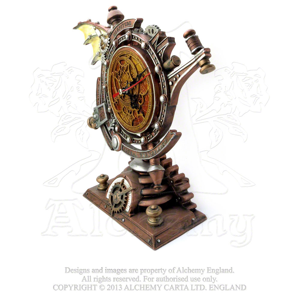 Alchemy Gothic The Stormgrave Chronometer Clock (V15)