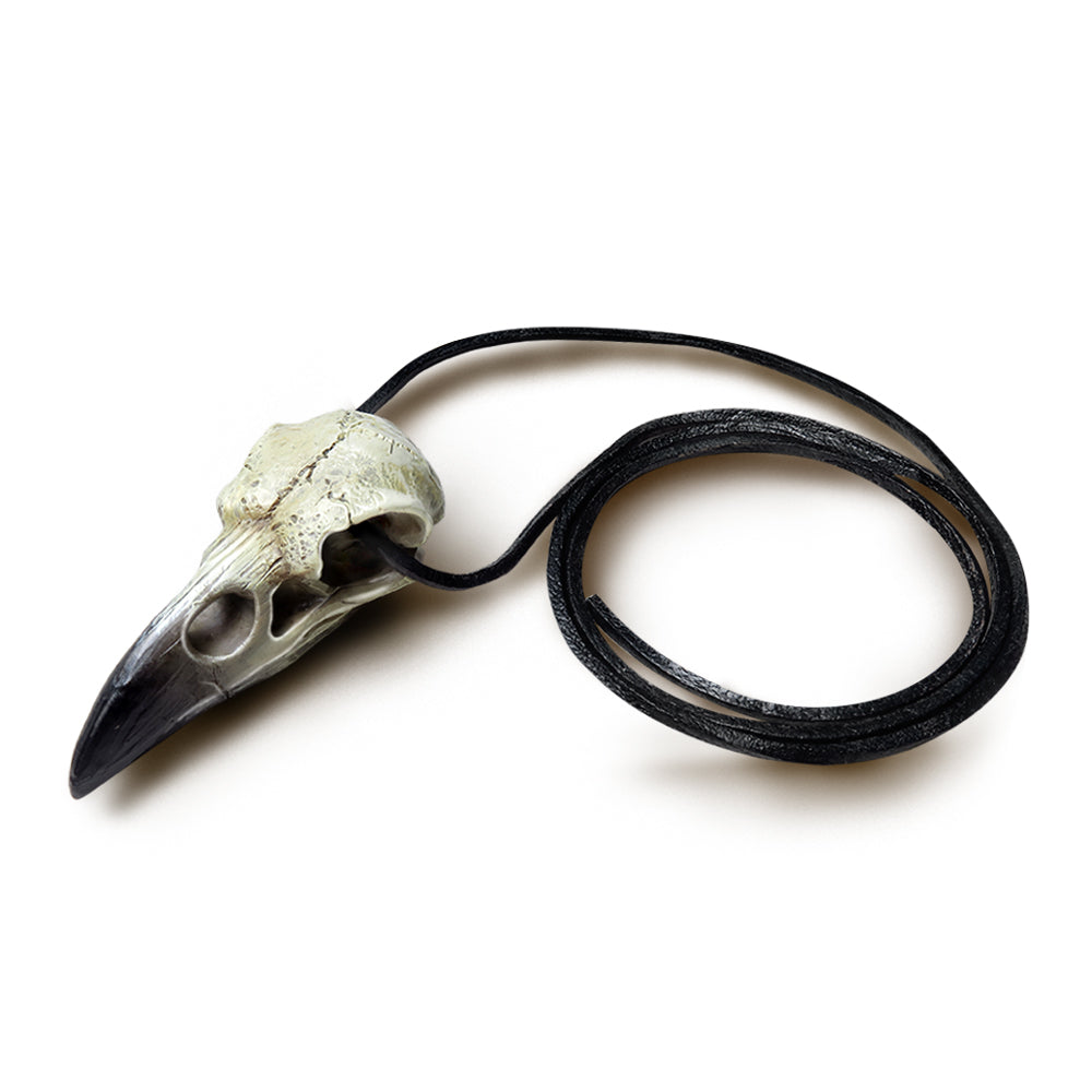 Alchemy Gothic Reliquary Raven Pendant (V66)