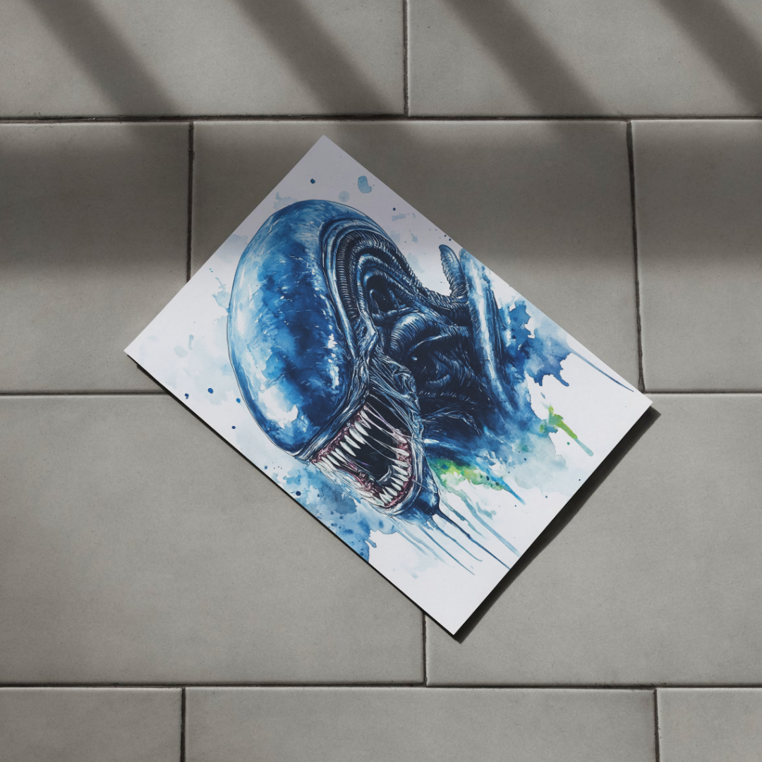 Xenomorph, Alien - Horror Icons Wall Art Digital Print
