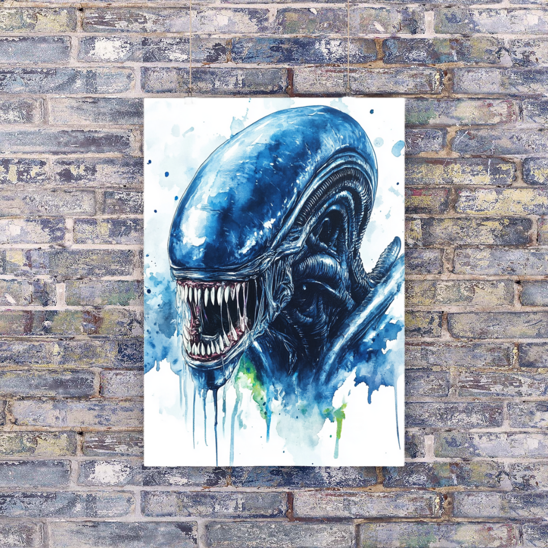 Xenomorph, Alien - Horror Icons Wall Art Digital Print