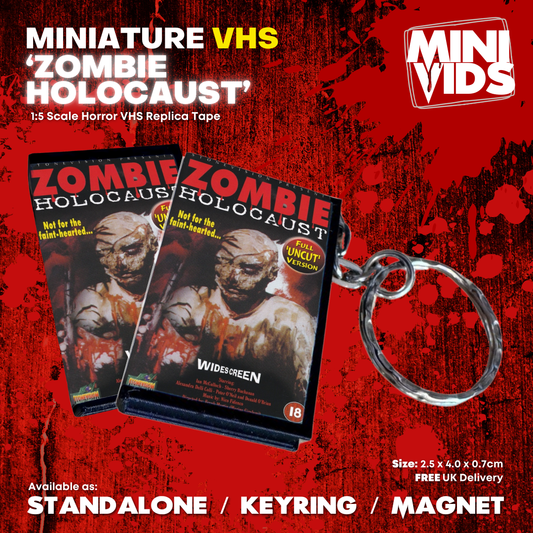 Zombie Holocaust 'MiniVids' Miniature Horror VHS