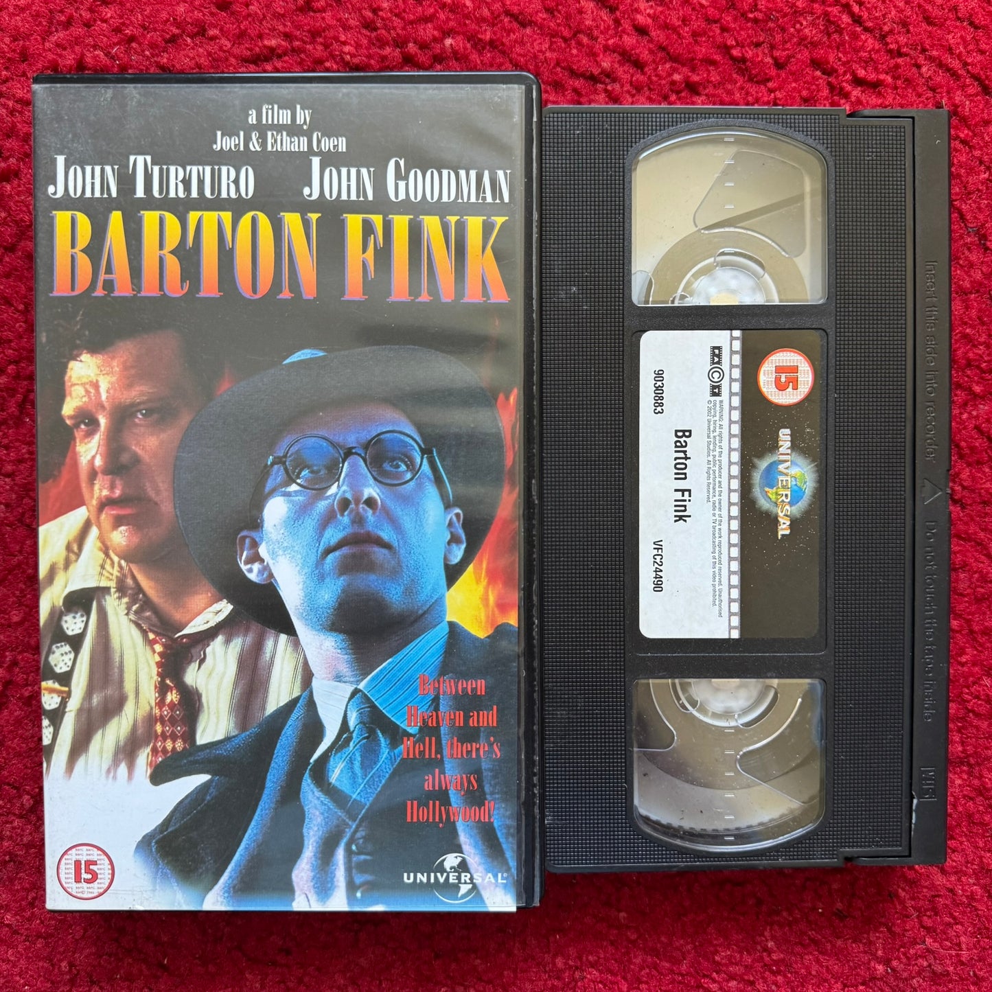 Barton Fink VHS Video (1991) 9030883
