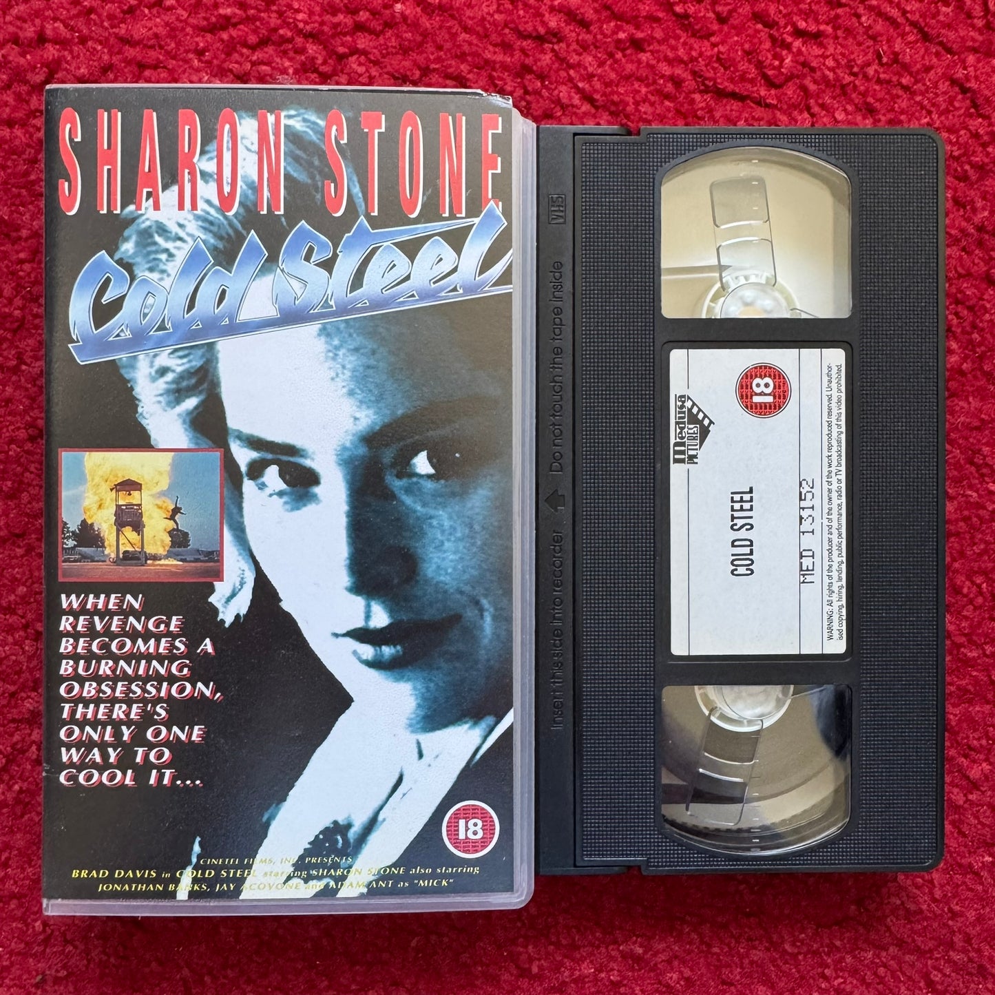Cold Steel VHS Video (1987) MED13152