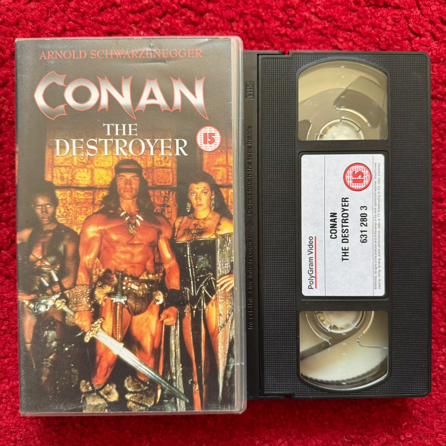 Conan the Destroyer VHS Video (1984) 6312803