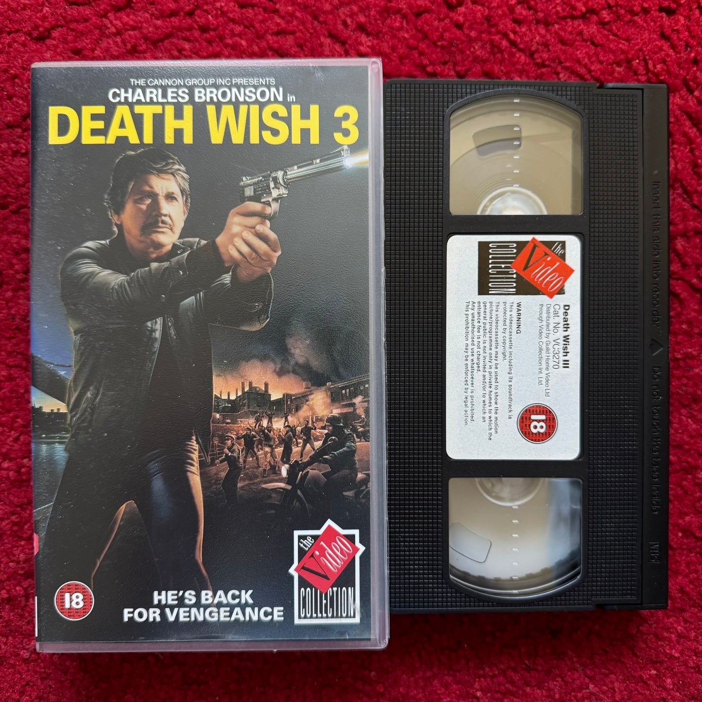 Death Wish 3 VHS Video (1985) VC3270