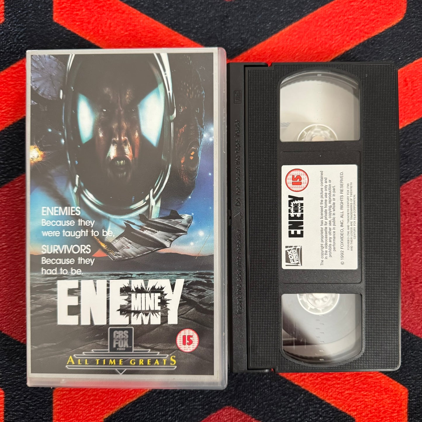 Enemy Mine VHS Video (1985) 1492