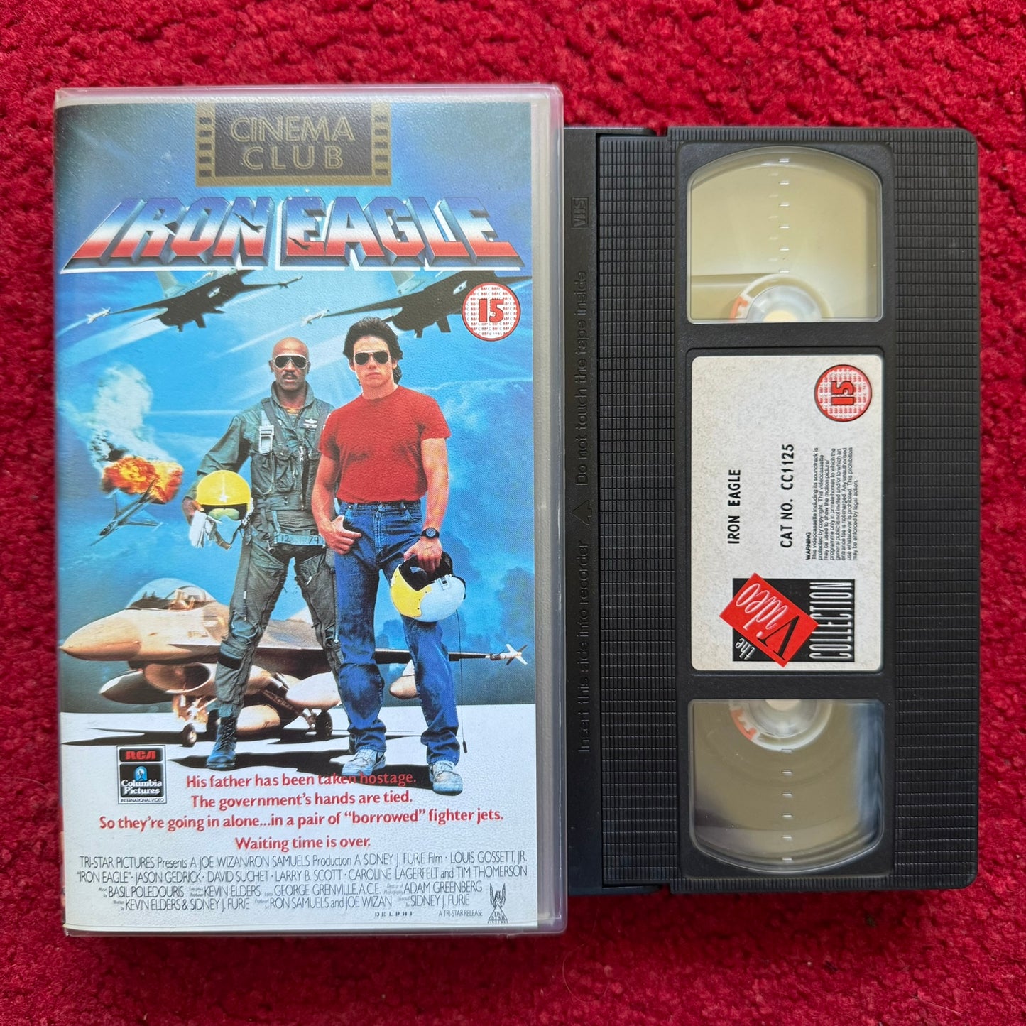 Iron Eagle VHS Video (1986) CC1125