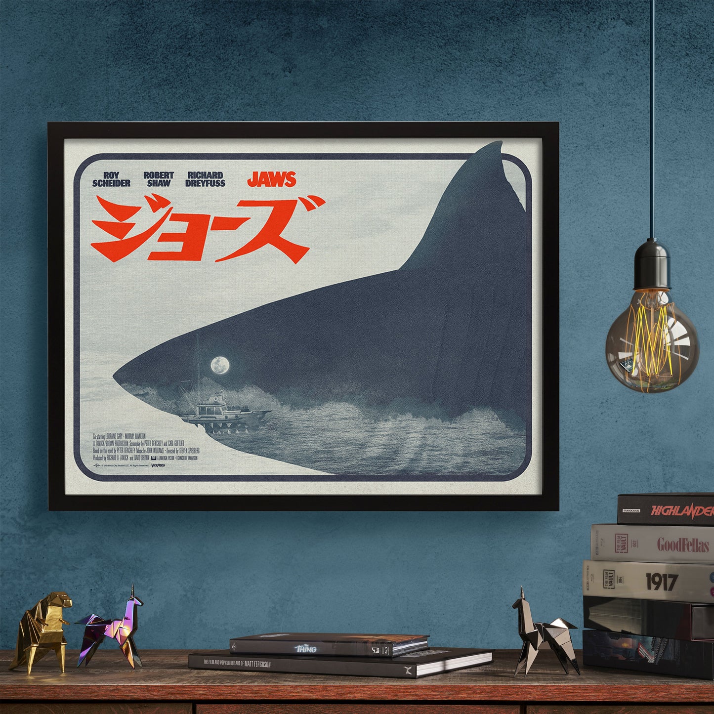 Jaws (Japanese Variant) Horror Poster