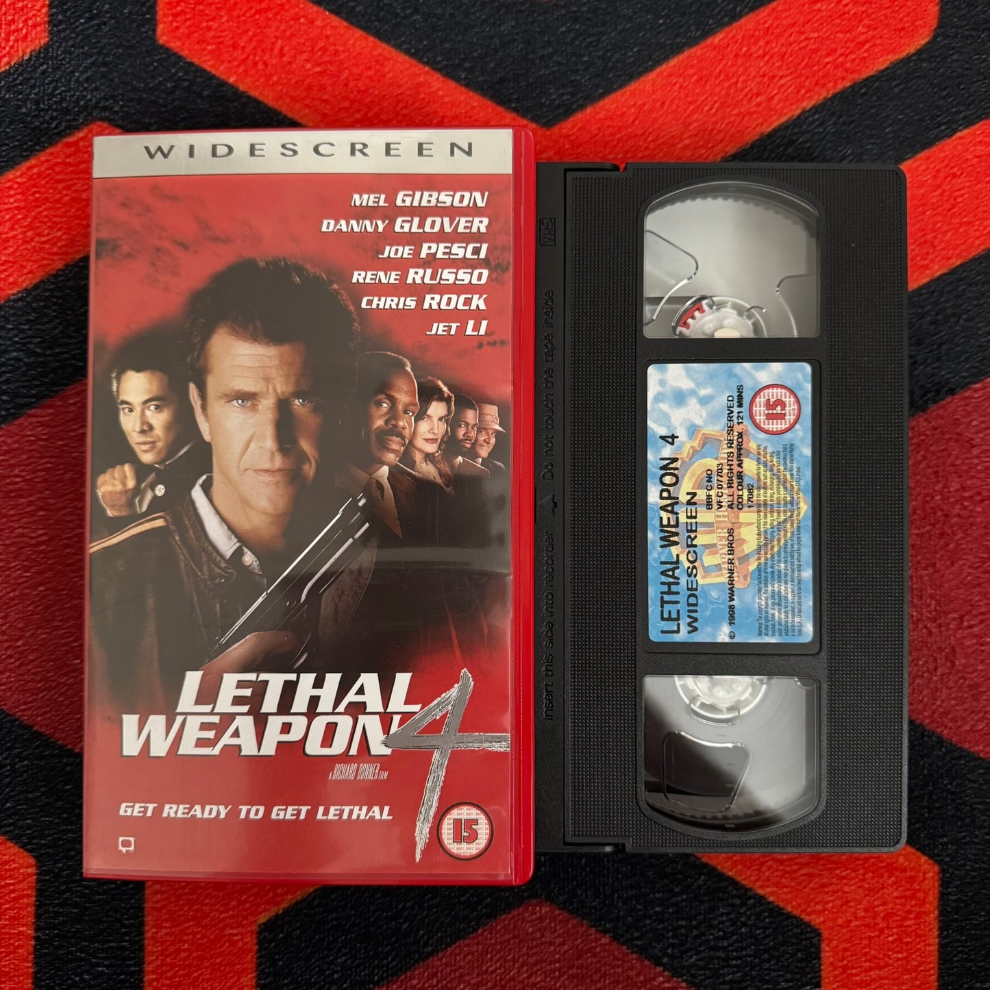 Lethal Weapon 4 VHS Video (1998) S017082