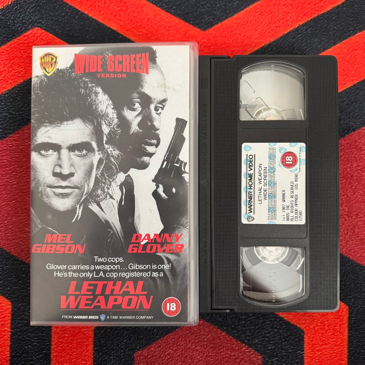 Lethal Weapon VHS Video (1987) PES12580