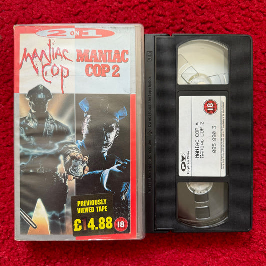 Maniac Cop & Maniac Cop 2 VHS Video (1988) B0858903