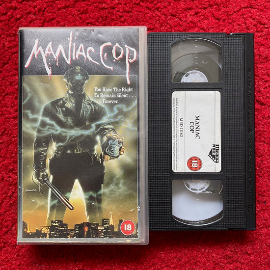Maniac Cop VHS Video (1988) MED11162