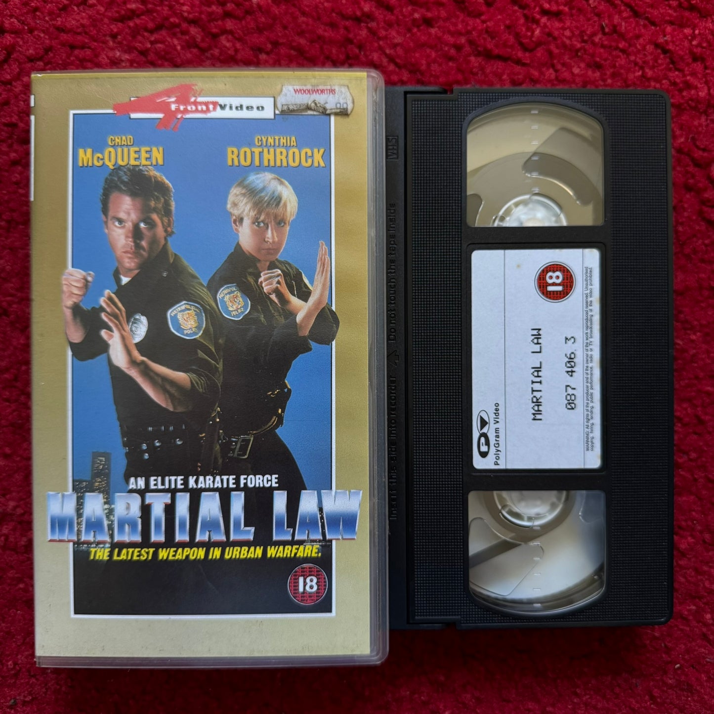 Martial Law VHS Video (1990) 0874063