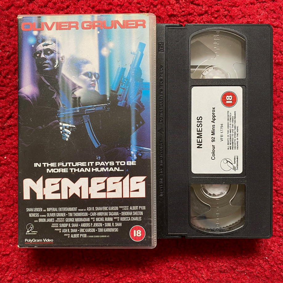 Nemesis VHS Video (1992) 6336423