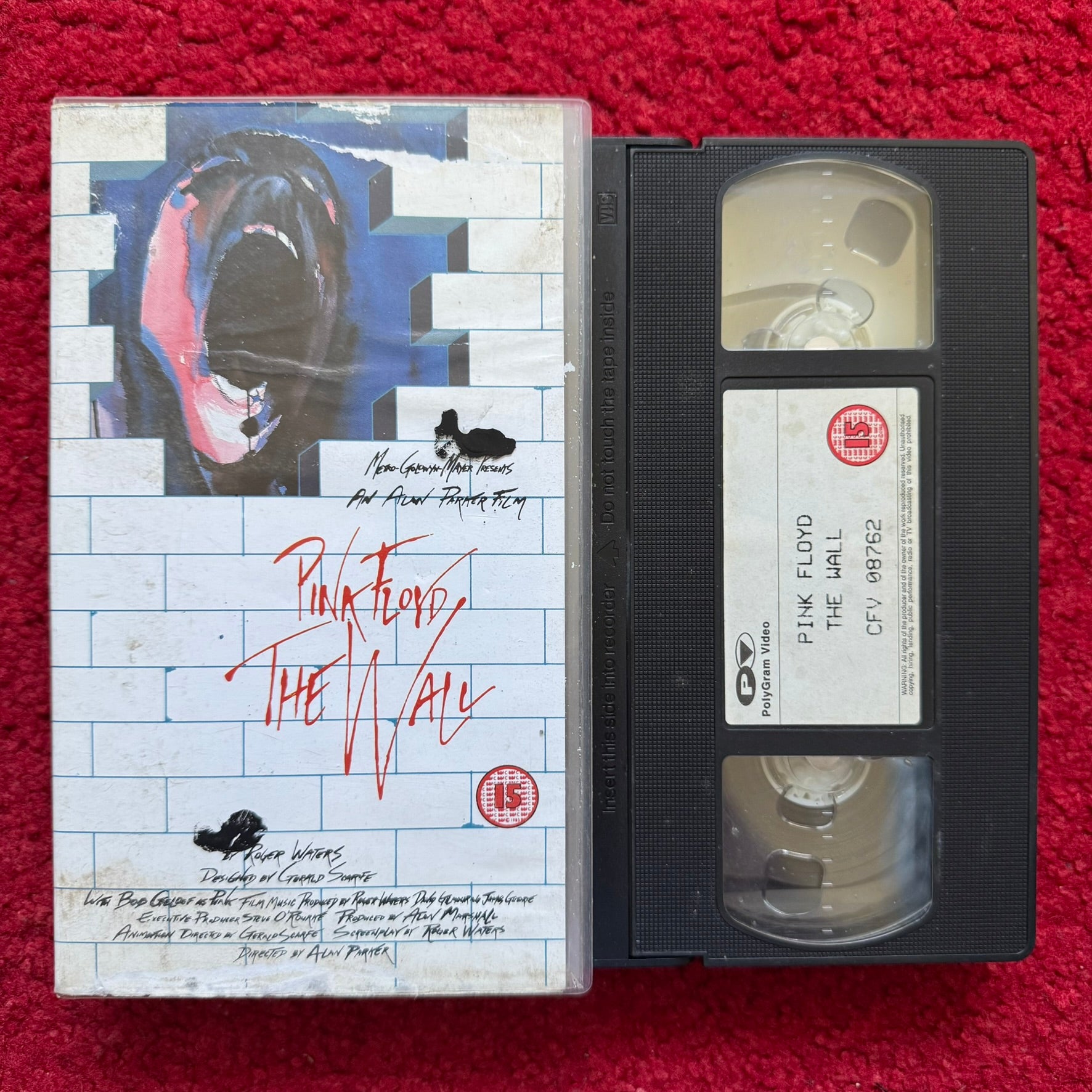 Pink Floyd: The Wall VHS Video (1982) CFV08762