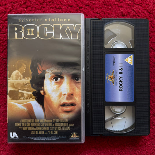 Rocky II / Rocky III Double Feature VHS Video (1979) 20656CSBMZ1