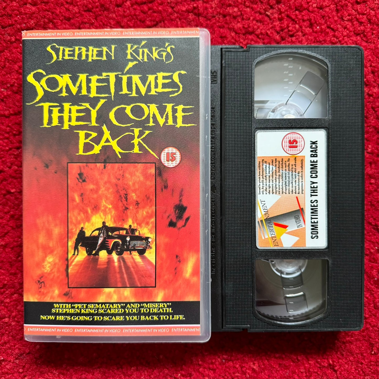Sometimes They Come Back VHS Video (1991) EVS1083