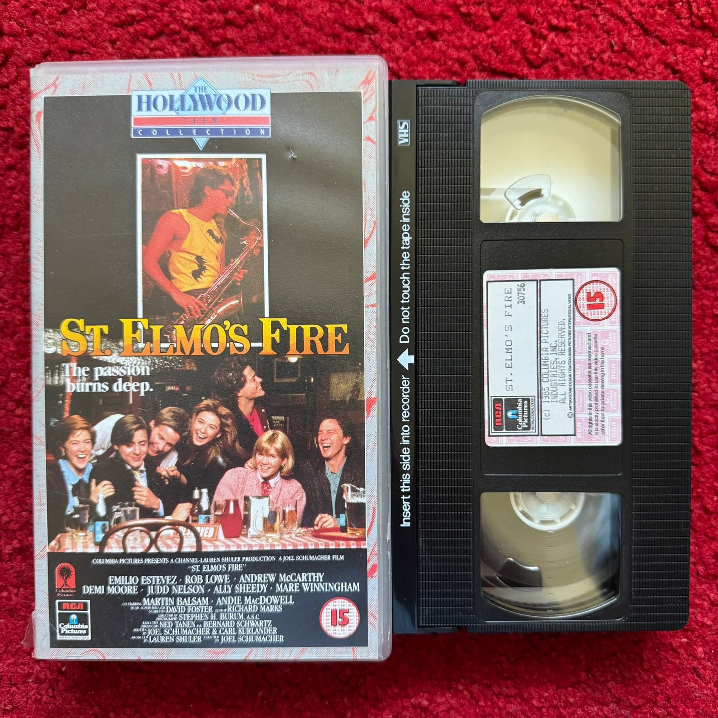 St. Elmo's Fire VHS Video (1985) CVT30756