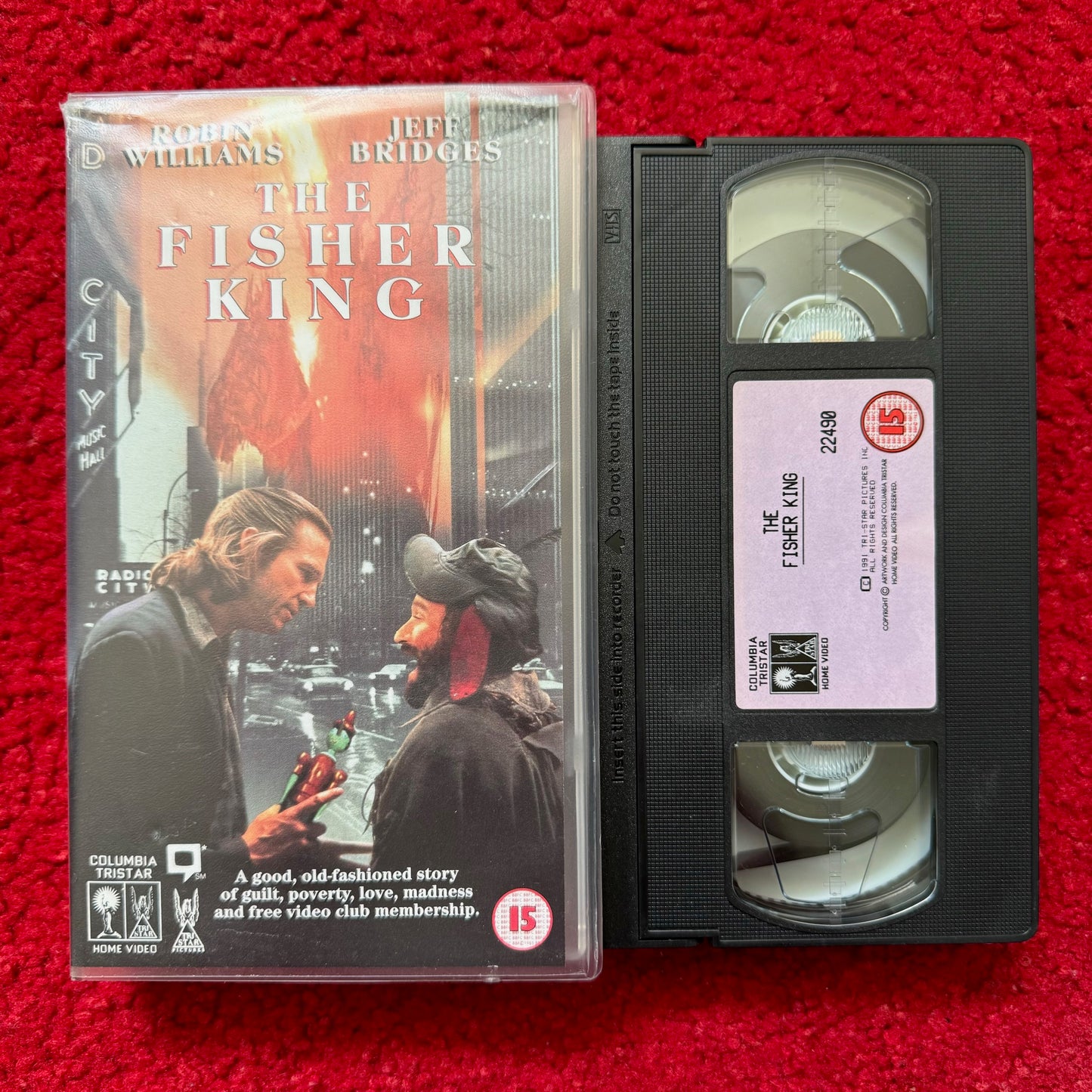 The Fisher King VHS Video (1991) CVR22490