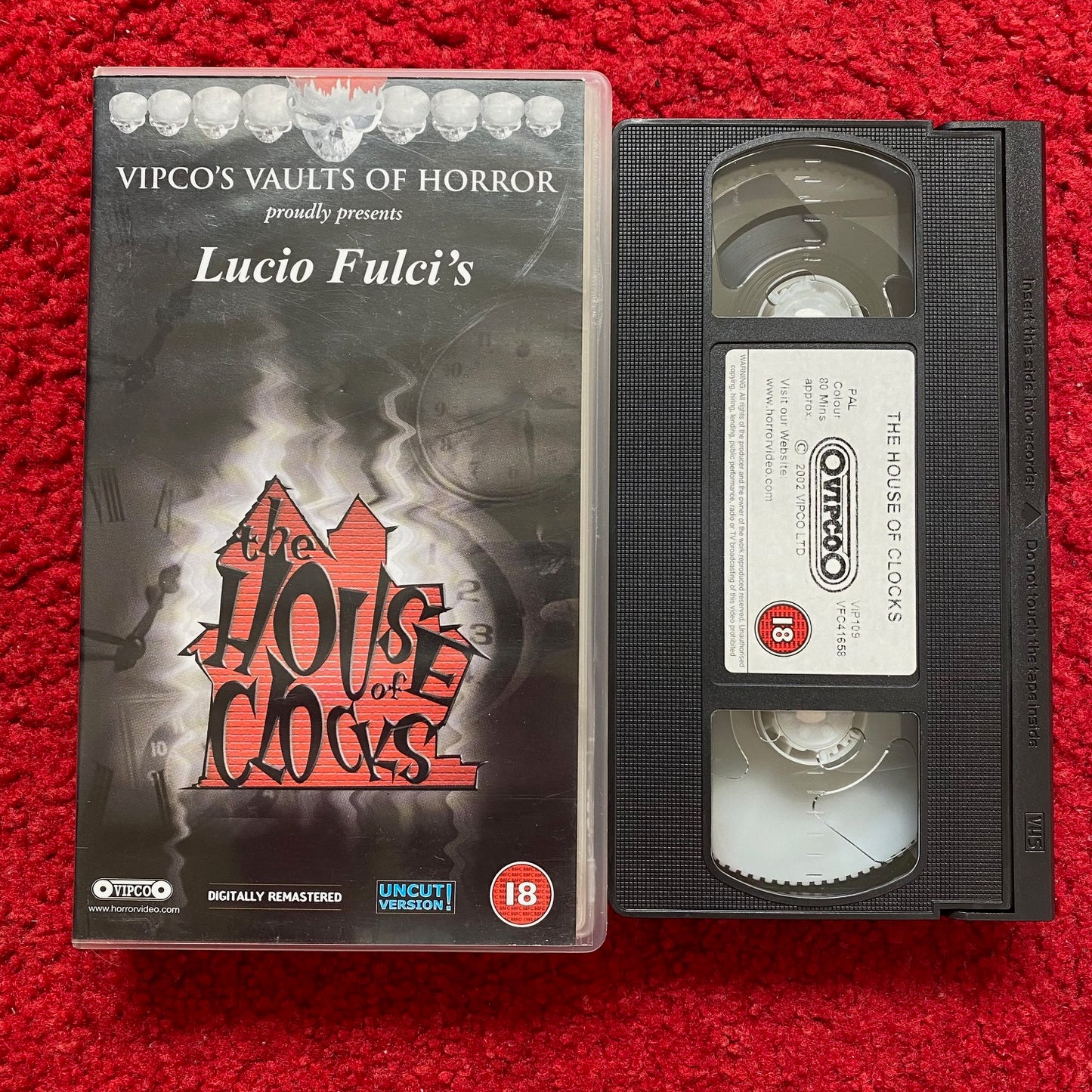 The House of Clocks VHS Video (1989) VIP109