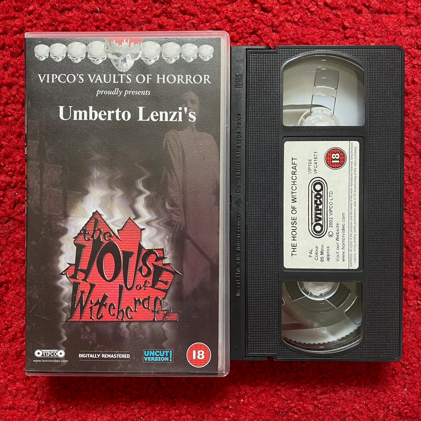 The House of Witchcraft VHS Video (1989) VIP106