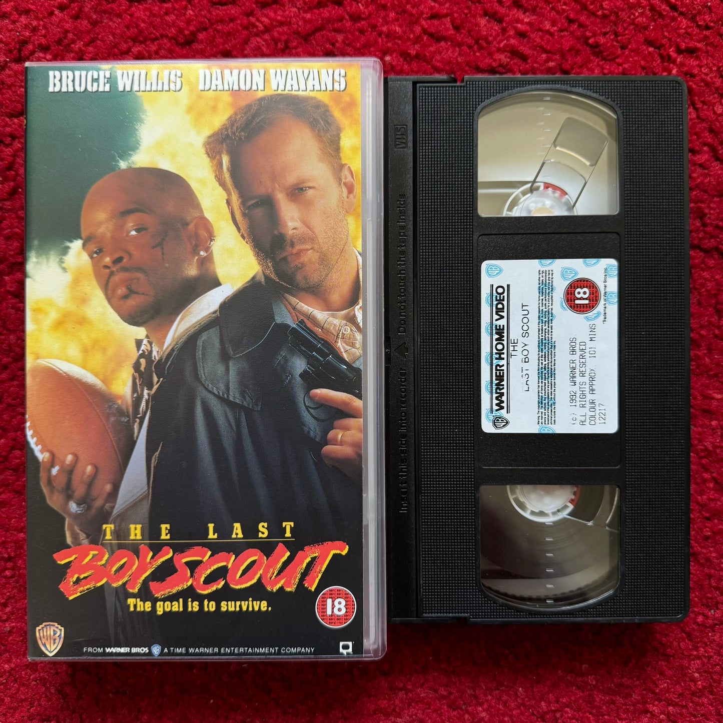 The Last Boy Scout VHS Video (1991) PES12217