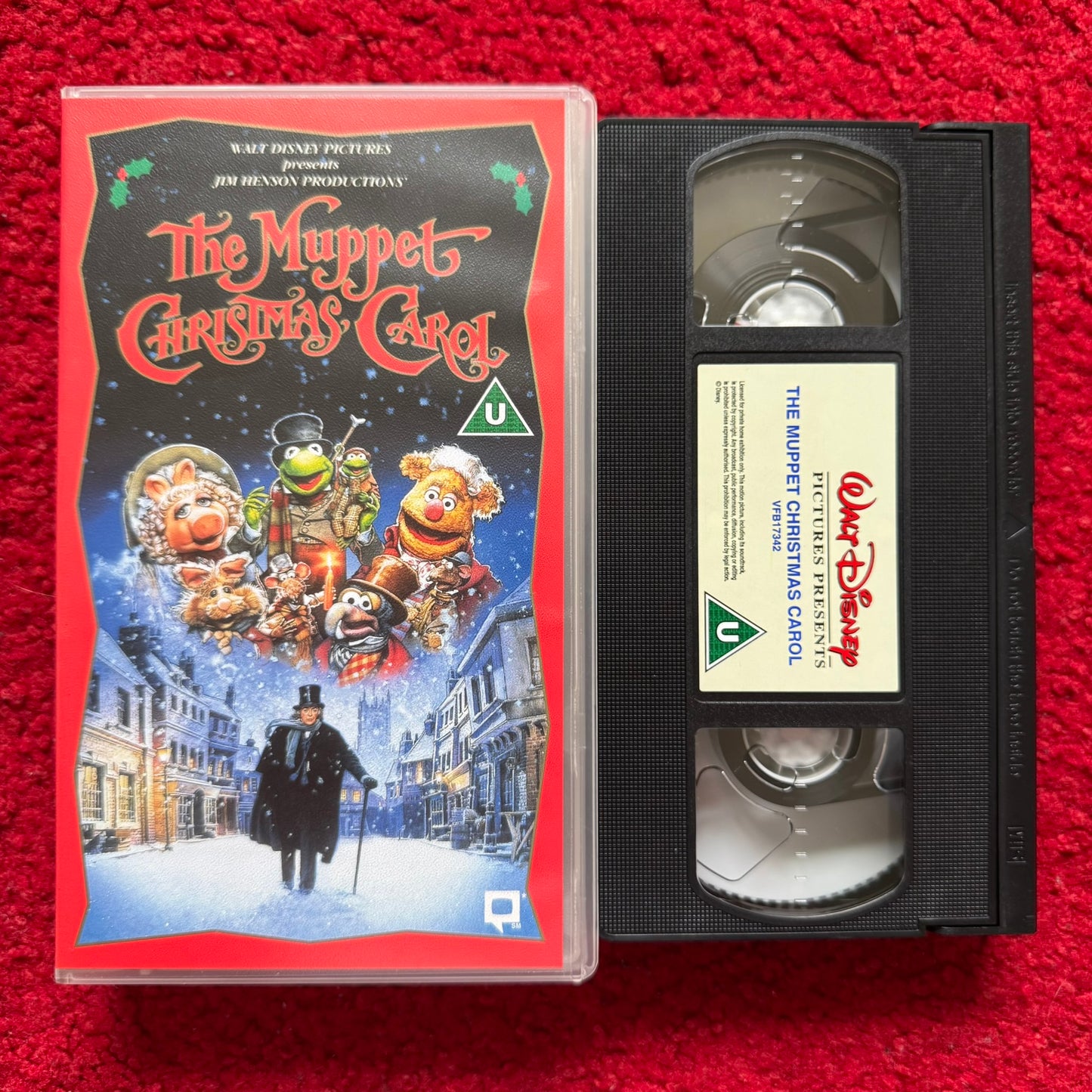 The Muppet Christmas Carol VHS Video (1992) D217292R
