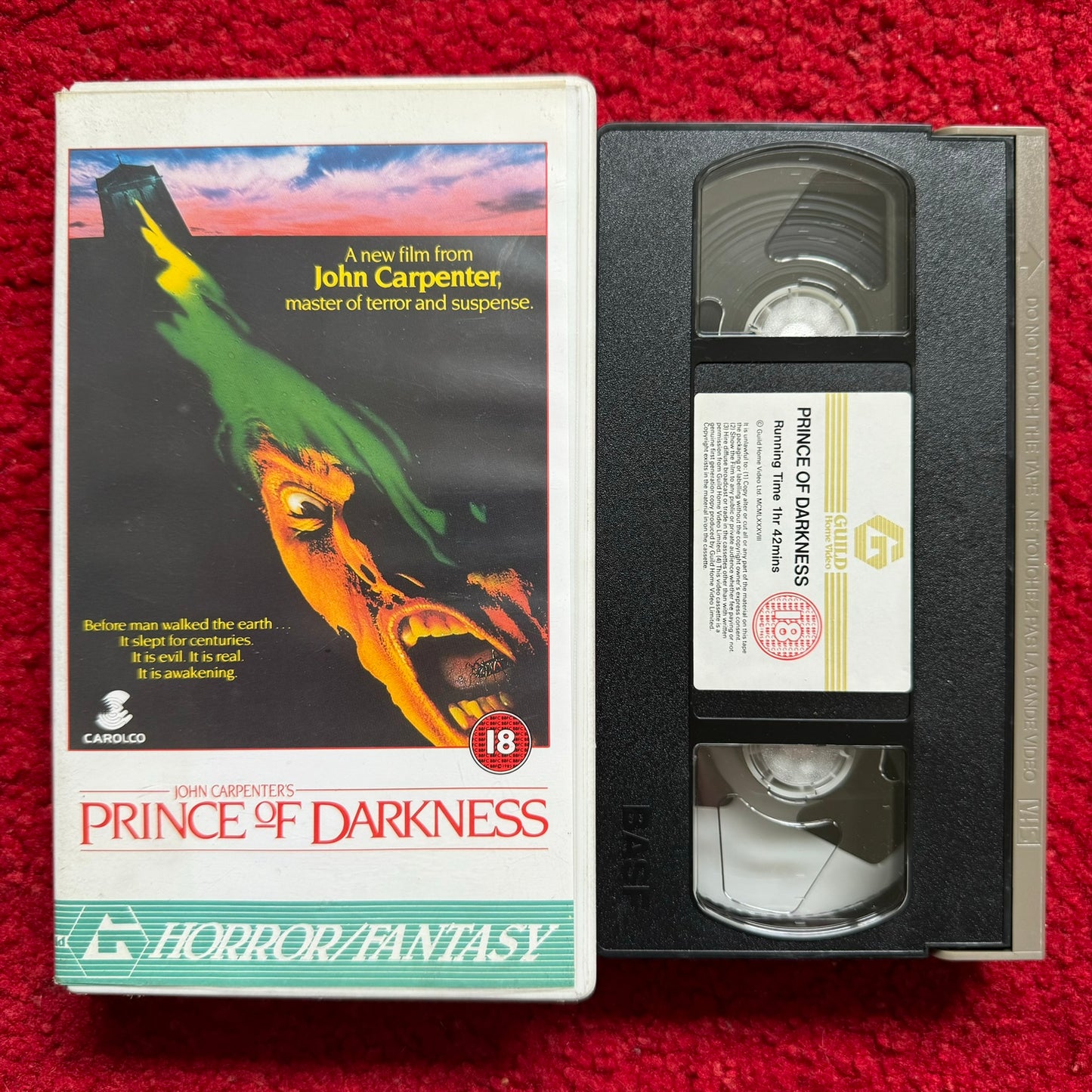 The Prince of Darkness VHS Video (1987) GH8545