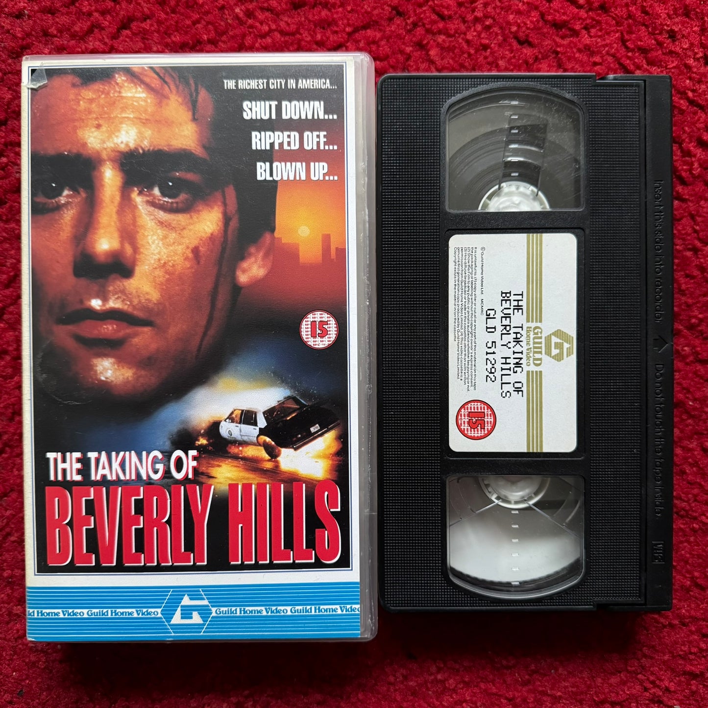 The Taking of Beverly Hills VHS Video (1991) GLD51292