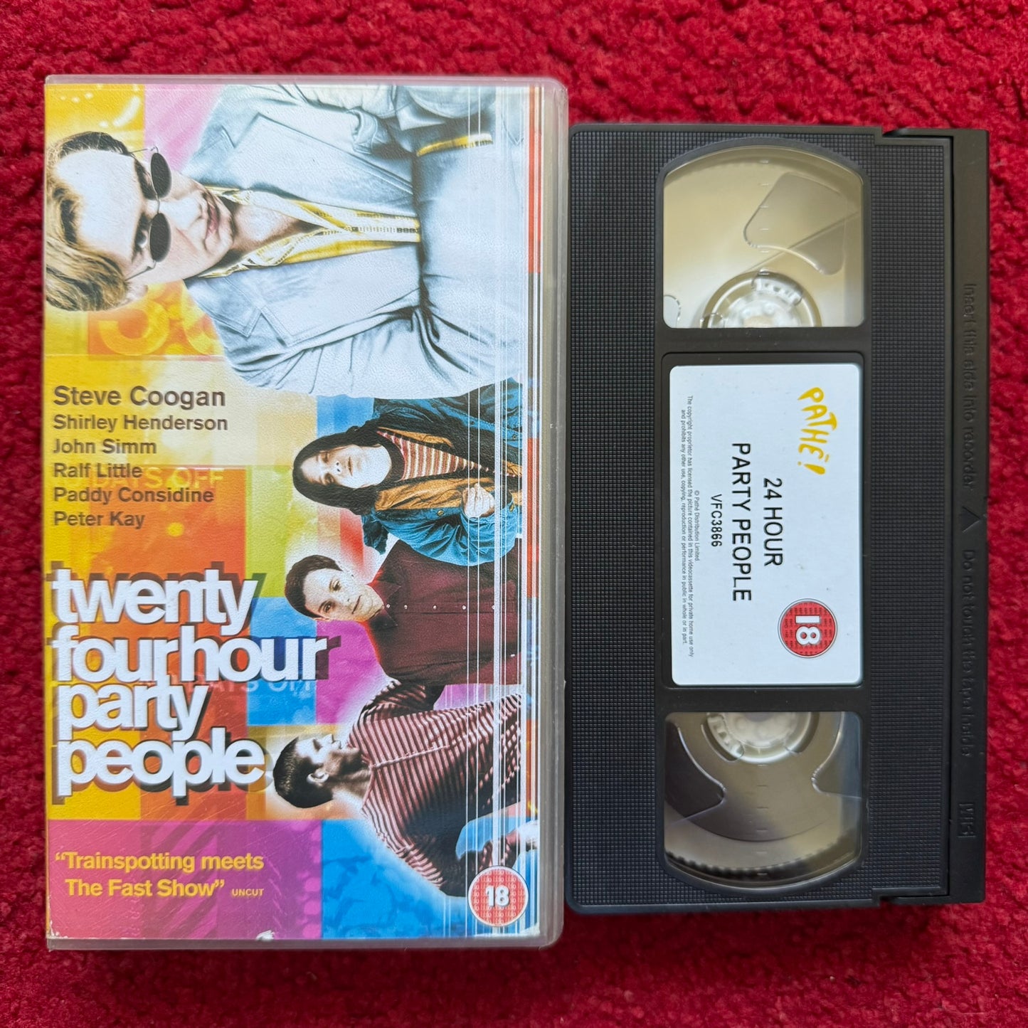 Twenty Four Hour Party People VHS Video (2002) P9036S