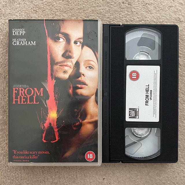 From Hell VHS Video (2001) 22231S