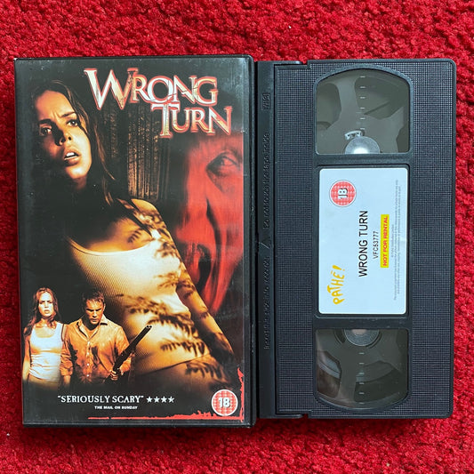 Wrong Turn VHS Video (2003) P9140S