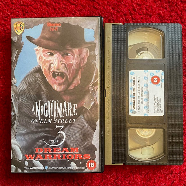 A Nightmare On Elm Street 3: Dream Warriors VHS Video (1987) PES35061
